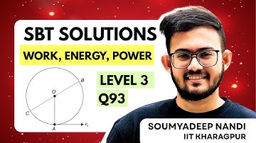 Must Solve SBT Level 3 Q93 | Inclined Projectile + Circular Motion + WEP | Soumyadeep Nandi