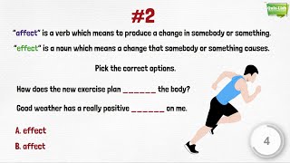 Celebrity English Quiz || Effect vs Affect || Commonly Confused Words || Vocabulary Net Worth