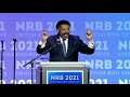 "God is shaking things up!" — Dr. Tony Evans Delivers Powerful Message at NRB 2021