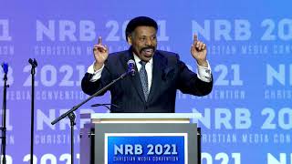 "God is shaking things up!" — Dr. Tony Evans Delivers Powerful Message at NRB 2021