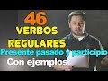 46 VERBOS REGULARES EN INGLES MUY NECESARIOS DE SABER ( que terminan en ED )