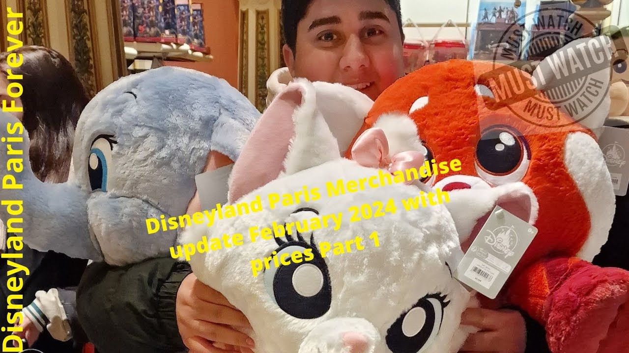 🛍Disneyland Paris Merchandise update February 2024 with prices Part 1