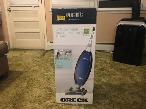 Walmart Clearance Unboxing Oreck Magnesium RS Swivel LW1500RS Vacuum Bagged Cleaner