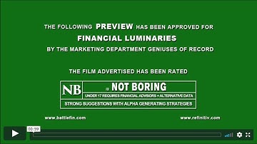 BattleFin + Refinitiv | HOLIDATA 2019 Trailer