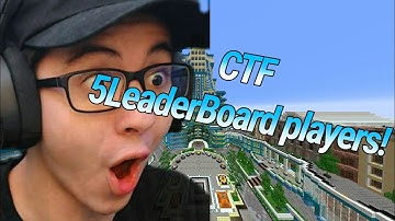 I meet 5 leaderboard player in ctf! No wayyy #wallibear #minecraft #cubecraft #ctf