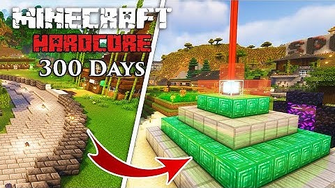 I Survived 300 Days in Minecraft Hardcore!