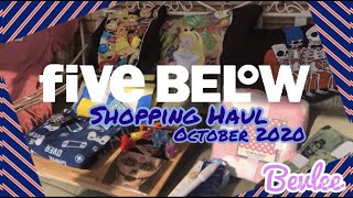 fiveBelow Unboxing Haul (October 2020) fivebelow.com