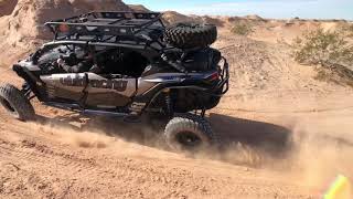 Can-Am X3 Max Full Throttle in the Badlands