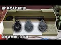 HP 7475A Plotter: Geneva Wheel Repair & Schematics Printing