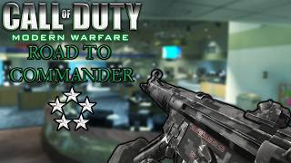 I SLEPT ON THE OG MP5 SO MUCH | ROAD TO COMMANDER | CALL OF DUTY 4