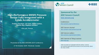 High-Performance MEMS Pressure Sensor Fully-Integrated with a 3-Axis Accelerometer