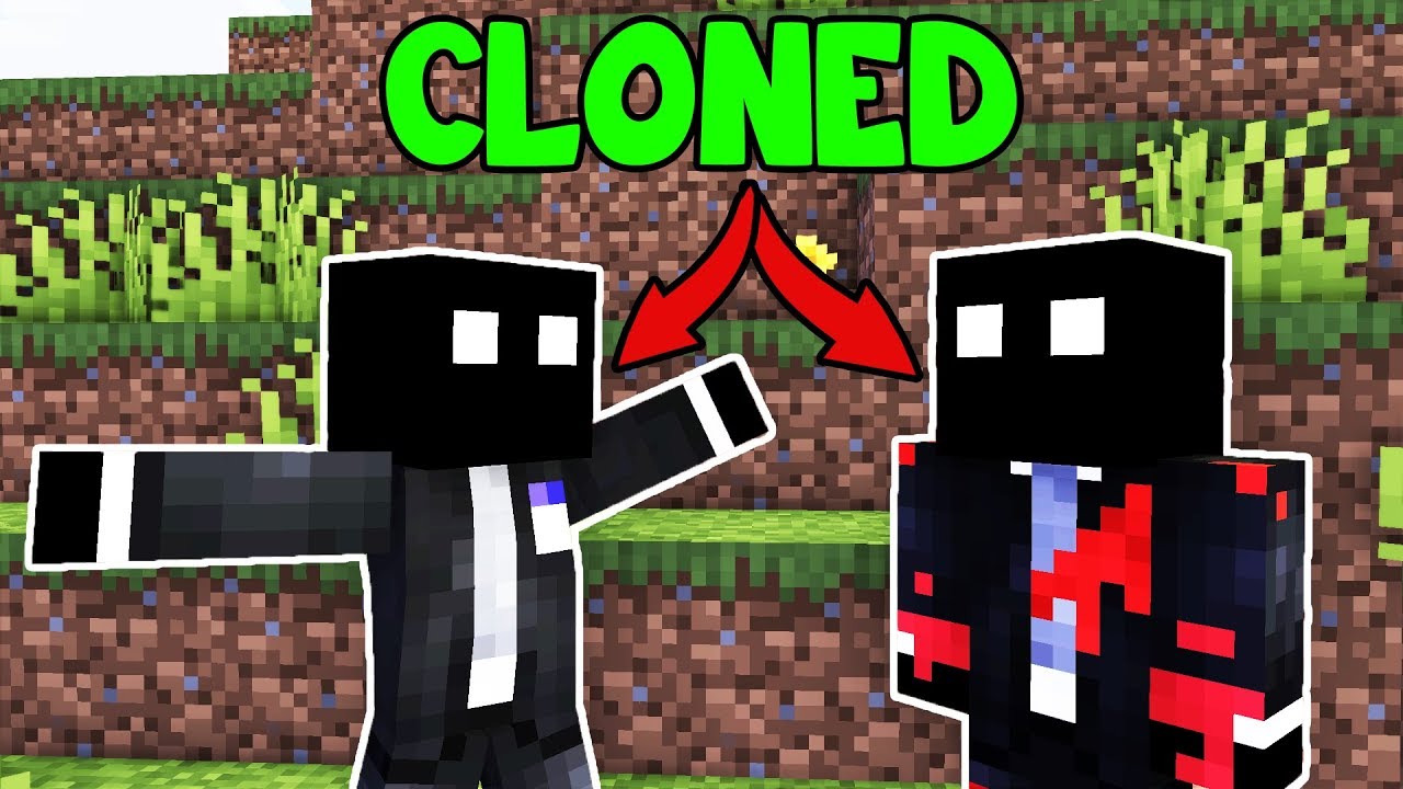 He *PASSED OUT* when he saw HIS CLONE in Minecraft