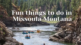 Missoula Montana - Things to do with kids  4K