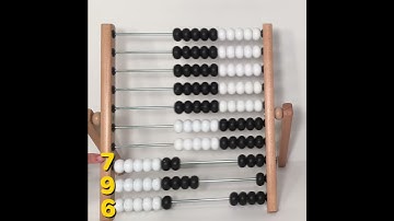 Abacus Simple Addition, 100 Bead Abacus