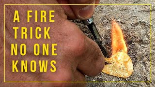 A FIRE TRICK NO ONE KNOWS