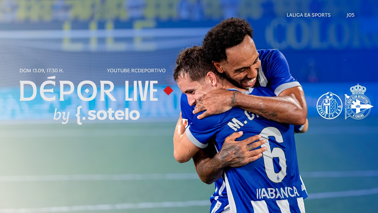 Getafe CF-RC Deportivo, en directo desde Dépor Live