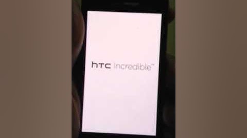 Help**HTC Android Incredible stuck in boot loop