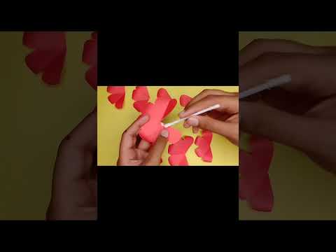 How To Make a Rose Craft With 2 Minutes