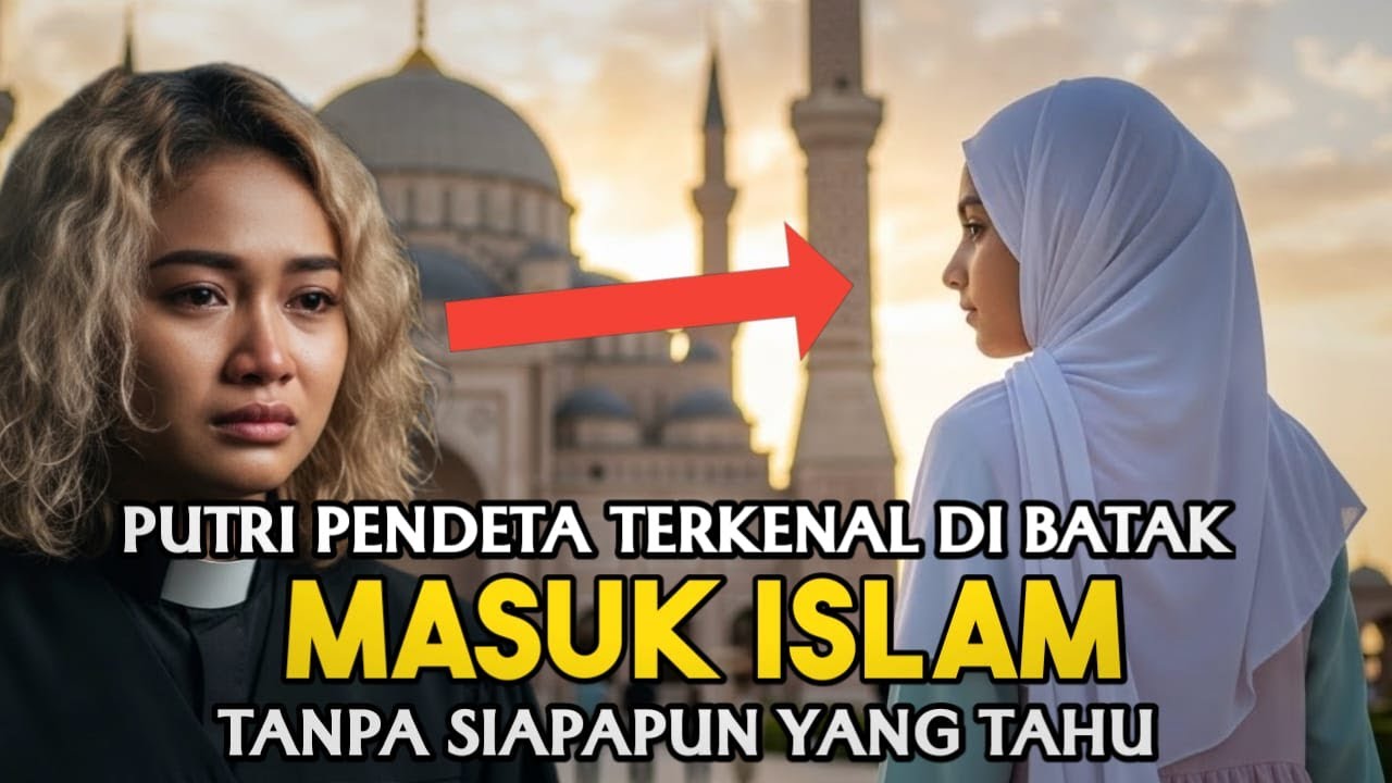 Putri Pendeta Terkemuka di Batak Masuk Islam Tanpa siapapun Tahu