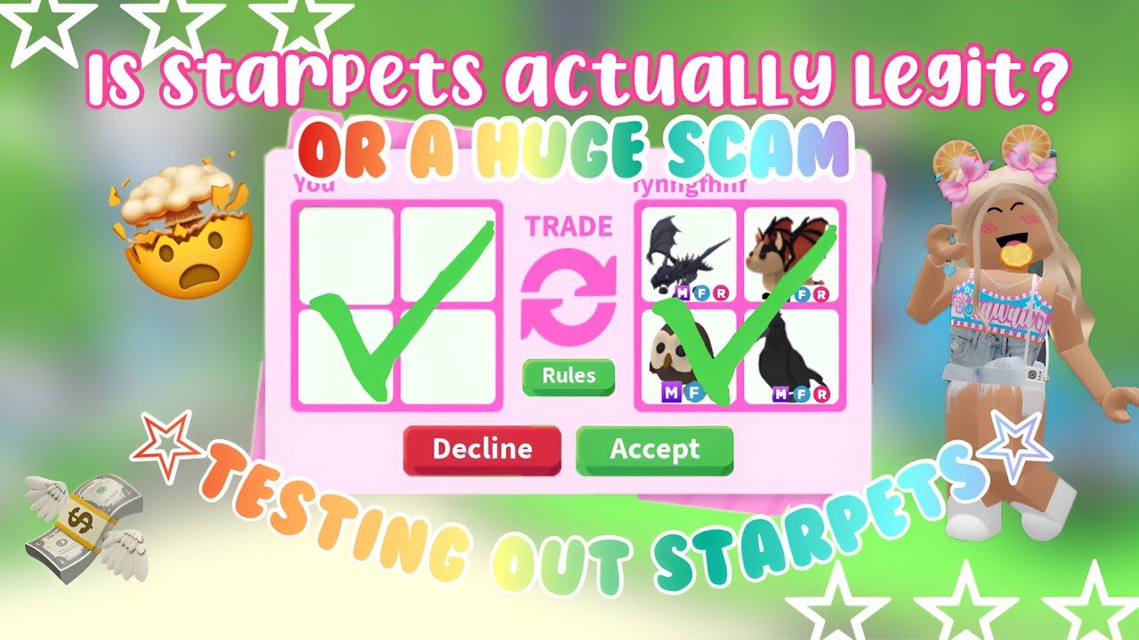 Testing out star pets is it a scam or is it safe!?🦩🌊