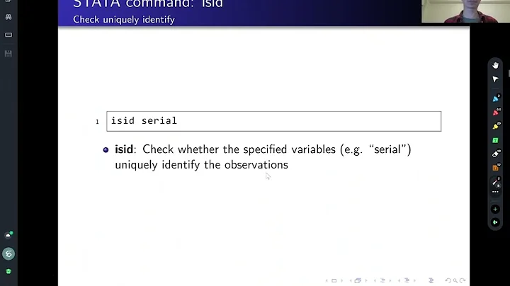 STATA Class 2-8: isid