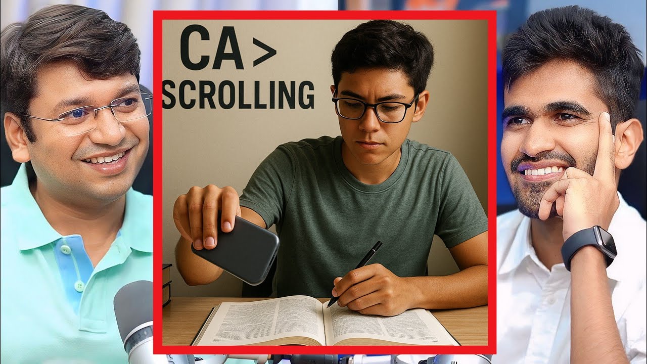 How to Avoid Distractions Like a Topper! | Ft. Yashvant Mangal | Kushal Lodha Clips