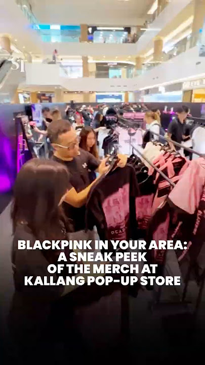 Blackpink World Tour Deadline Pop-up Store opens in Singapore