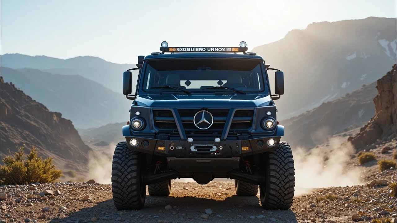 2026 Mercedes Unimog Expedition in Indigo! | The Ultimate Luxury Off ...