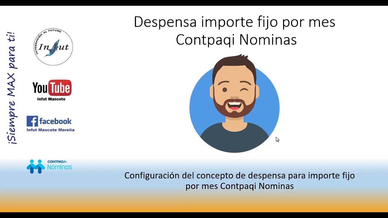 Despensa importe fijo por mes Contpaqi Nominas