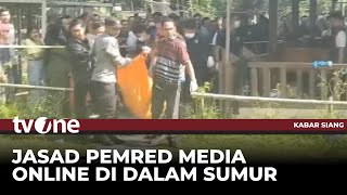 Download lagu Pemimpin Redaksi Media Online Dibunuh, Jasadnya Ditemukan di Dalam Sumur | Kabar Siang tvOne