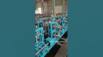 CE Certified Europe Standard Fully Automatic C Profile Purlin Roll Forming Machine #machine