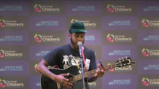 Leon Bridges Performs "River" At Seacrest Studios