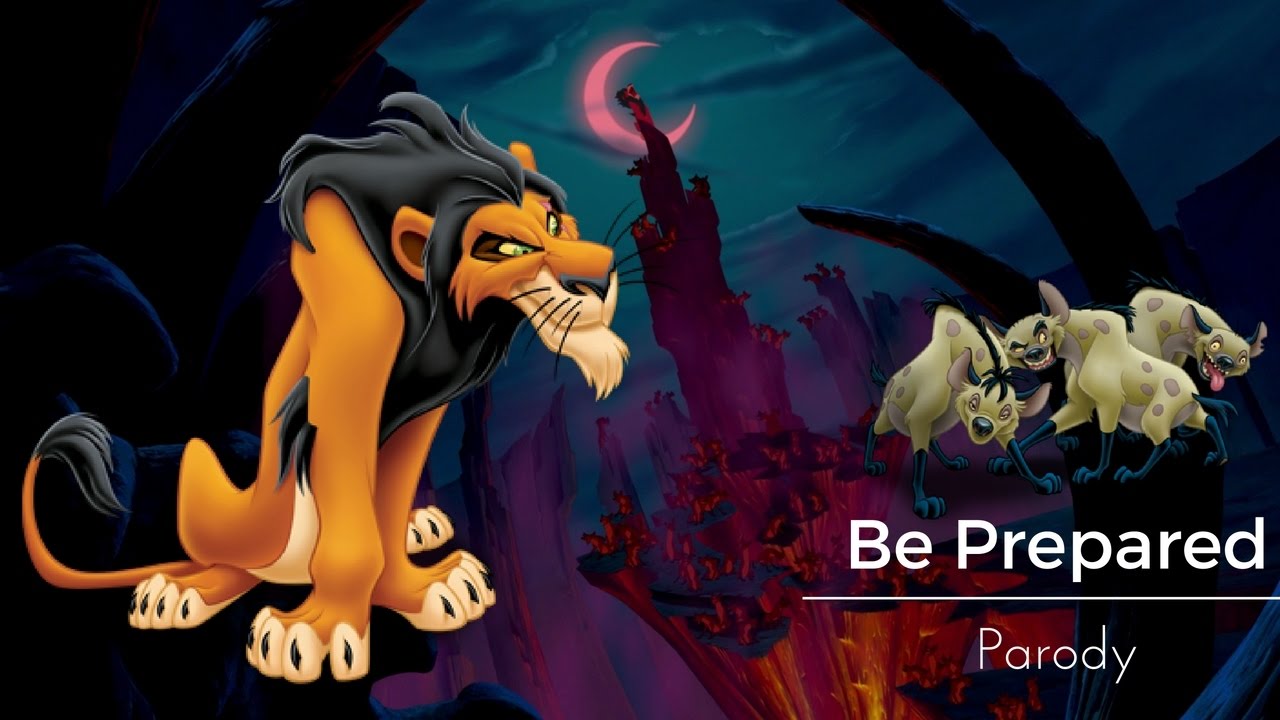 Пародия лев. Король Лев be prepared. Шрам Король Лев be prepared. Be prepared Lion King 1994. Король Лев пародия.