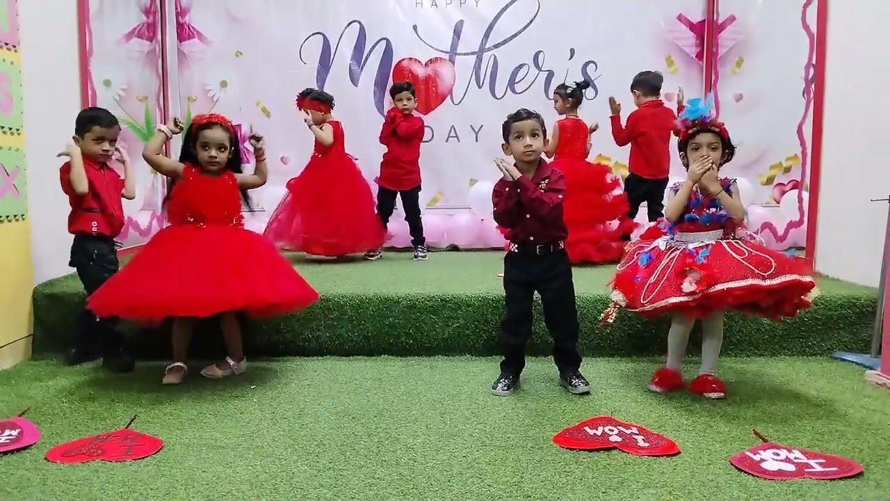 Performance by Little prideens on Mother's day celebration