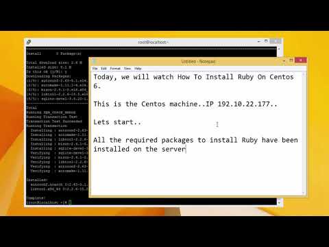 How To Install Ruby On CentOS !