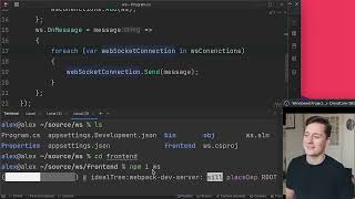Making A WebSocket Server With .NET 8🧑‍💻  [FULLSTACK 2024 VIDEO 1]