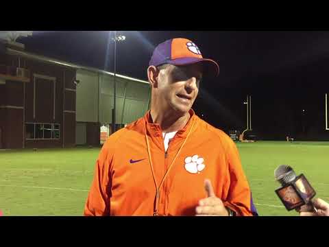 Dabo Swinney Wednesday night part 2