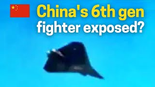 China 6th gen fighter exposed? Looks like the U.S. NGAD fighter concept! More stealthy than J-20