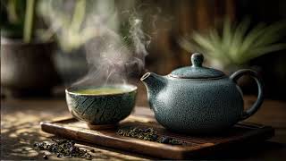 Warm Tea & Quiet Morning | Relaxing Strings with Soft Wind screenshot 2