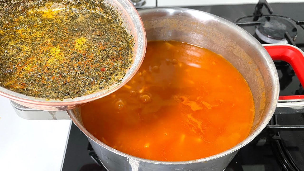 Ana Yemek Yerine Bu Çorbayı Yapabilirsiniz Öyle Doyurucuki 10 Dakikada Sofrada HANIMAGA ÇORBASI✔️