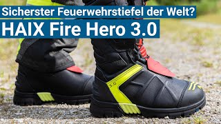 Safest fire fighting boot in the world? HAIX Fire Hero 3.0