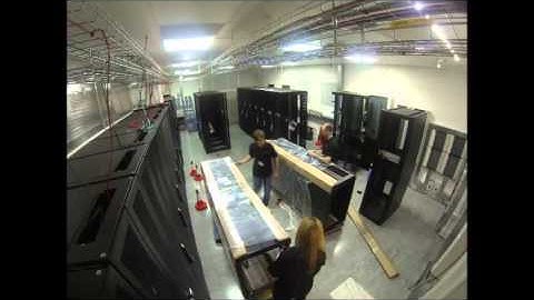 Arrival of new racks in our Kent Data Centre