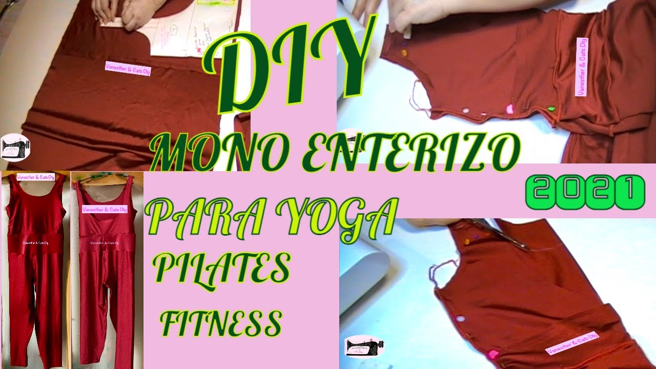 DIY MONO ENTERIZO para YOGA, PILATES, LEGGINS