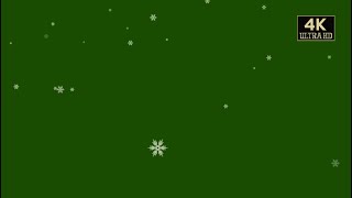 snow green screen video 4k free