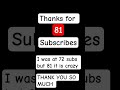 THANKS SOOOO MUCH