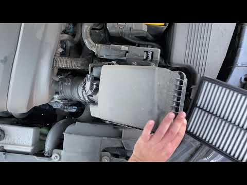 Замена воздушного фильтра Мазда Mazda 6 gj - cx 5 - 3 - skyactiv Replacing the Mazda air filter