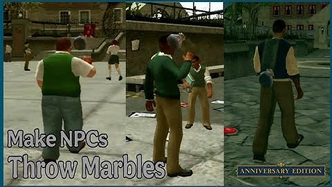 Make NPCs Throw Marbles | Bully AE Mod
