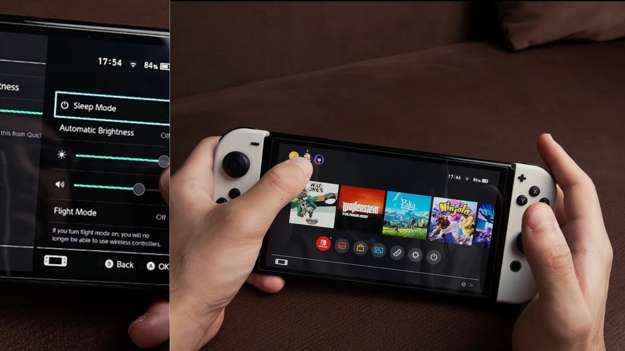 Minimalist ve detaylı arayüz incelemesi - Nintendo Switch Oled - YouTube