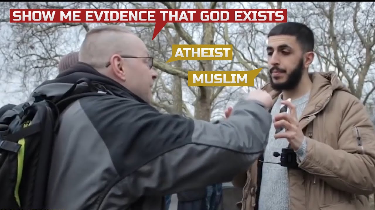 Atheist asking for evidence about existence of God – Speaker Corner ...