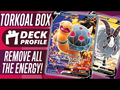 TORKOAL V DECK REMOVES ENERGY FOR INSTANT WINS! [Pokemon TCG Online] -  YouTube